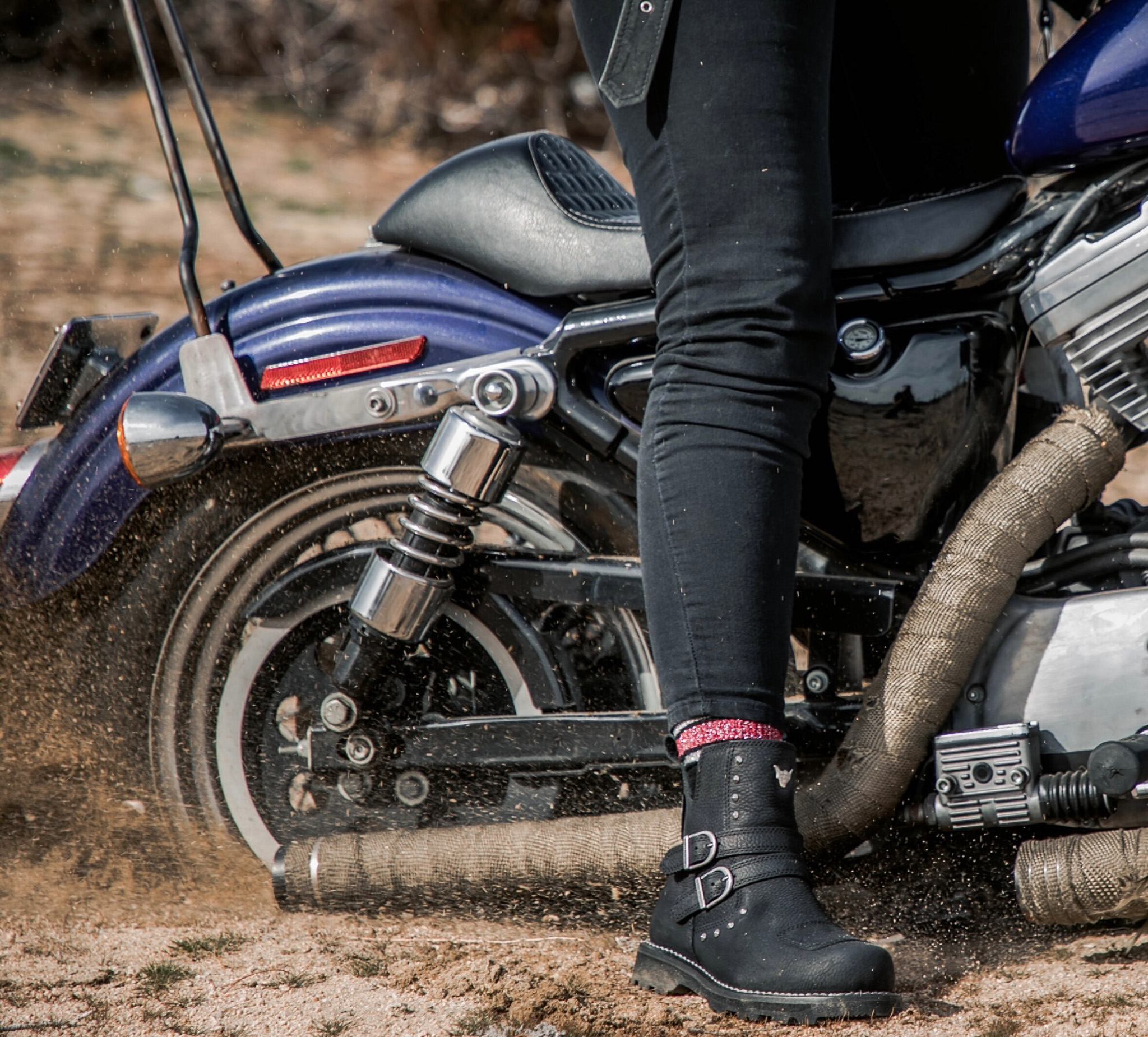 Details about   Harley-Davidson Womens Amesbury Waterproof Black Leather Biker Boots D87176 